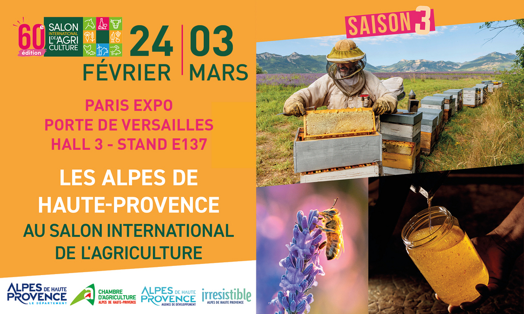 Les Alpes de Haute-Provence au Salon de l'Agriculture 2024 - Chambres d'agriculture Provence-Alpes-Côte d'Azur