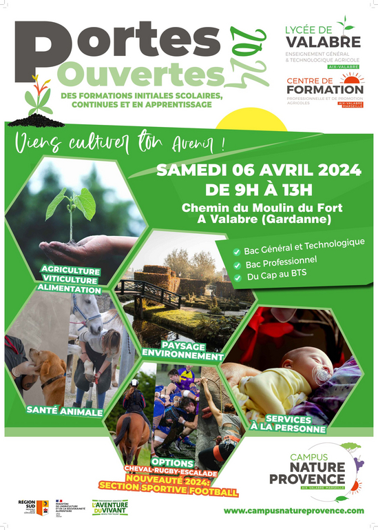 13 - Journée Portes Ouvertes Campus Nature Provence Aix Valabre - Chambres d'agriculture Provence-Alpes-Côte d'Azur