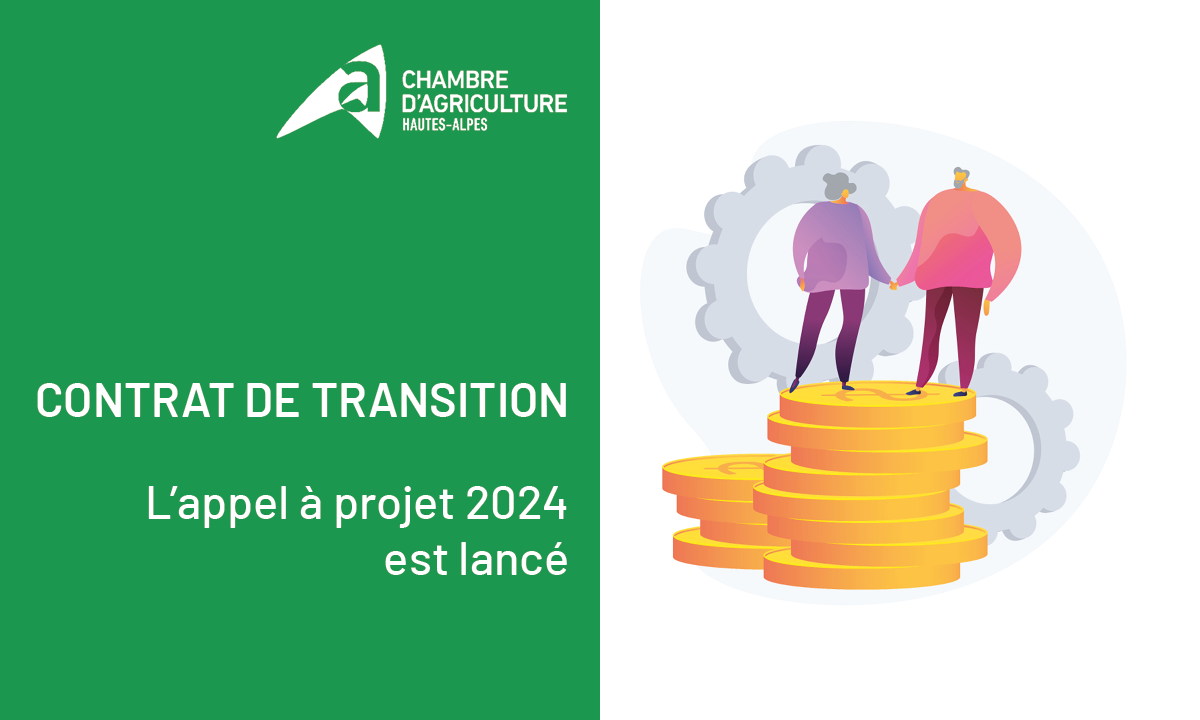  Contrat de Transition : l'appel à projet 2024 est lancé - Chambres d'agriculture Provence-Alpes-Côte d'Azur