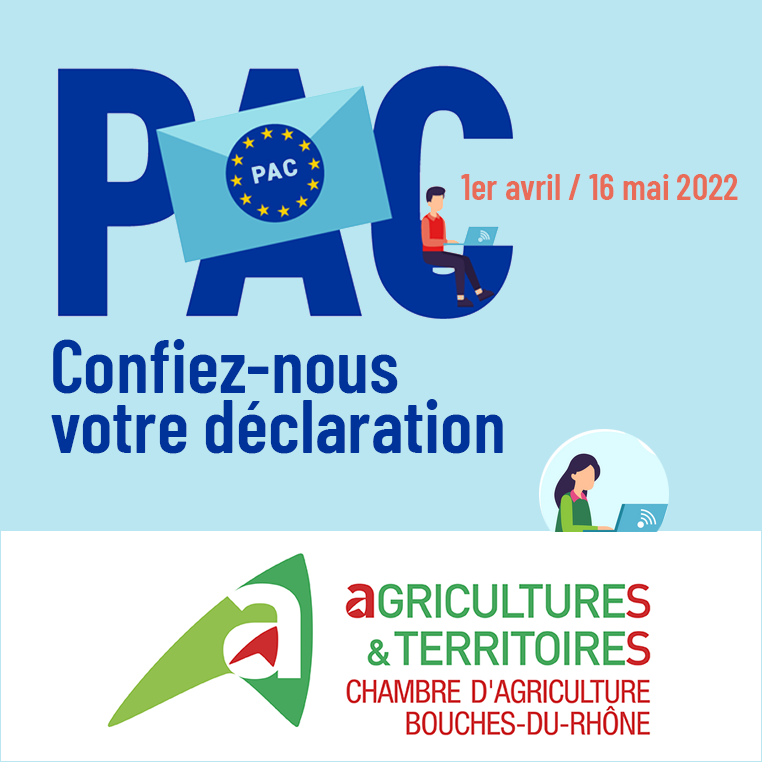 Déclaration PAC 2022 : la Chambre d’agriculture 13 vous accompagne